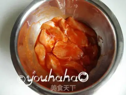 Make Spicy chicken tits step 2