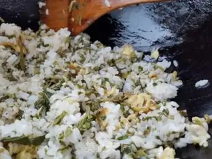 Make Champagne rice step 4