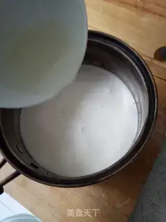 Make Almond tofu step 4