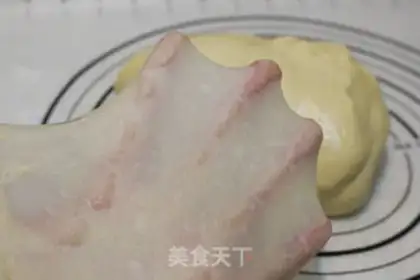 Make Peach bun step 5