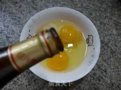 Make Snowball eggs and smelts step 1