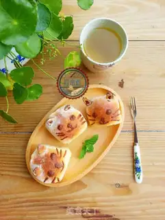 Make Squeeze cat bread step 12