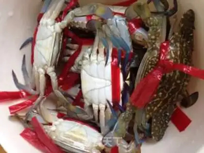 Make Fried crabs step 0