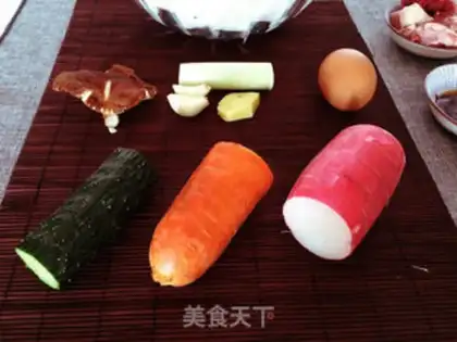 Make Old Beijing noodles step 1