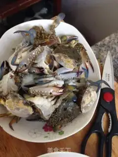 Make Fried crabs step 1
