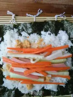Make Sushi crotch step 3