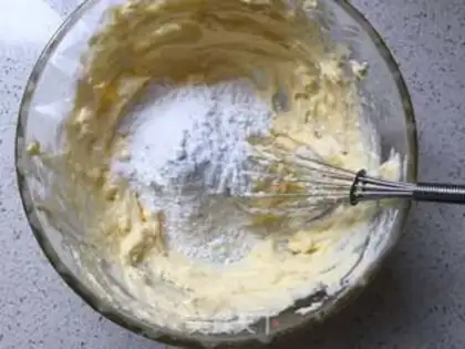 Make Almond cheese cookies step 1