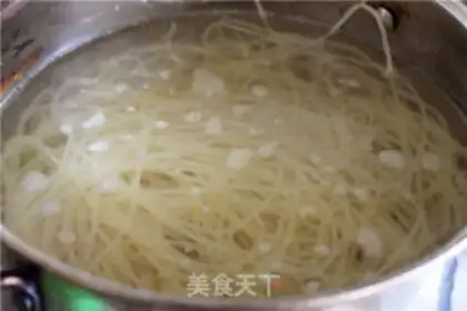 Make Cold bean noodles step 6