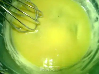 Make Sesame peaches step 2