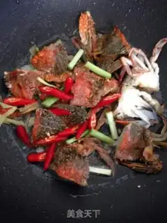 Make Fried crabs step 6
