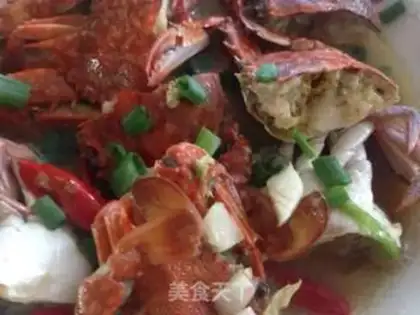 Make Fried crabs step 8