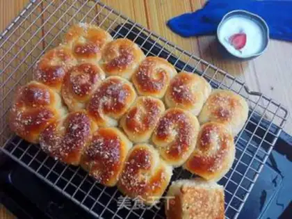 Make oatmeal honey bread step 11