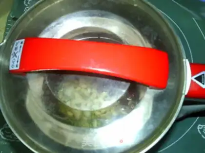 Make "Red-tree green bean soy sauce." step 7