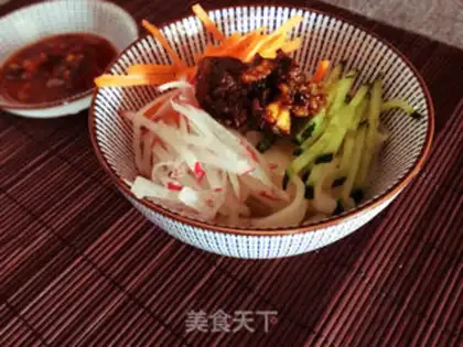 Make Old Beijing noodles step 23