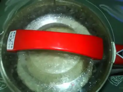 Make "Red-tree green bean soy sauce." step 10