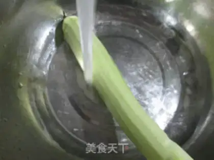 Make Squeeze the cabbage and make the potatoes step 1
