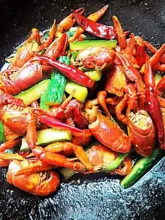 Make Spicy 13-spicy lobster step 11