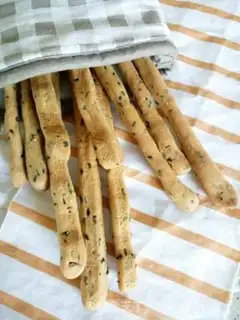 Make Black sesame cream bread bar step 9