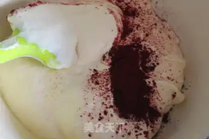Make Colour stripe cake roll step 11