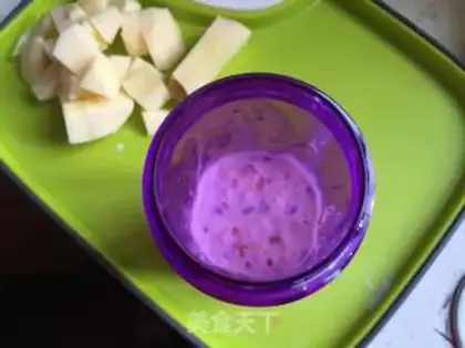 Make oatmeal apple paste step 5