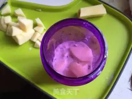 Make oatmeal apple paste step 6