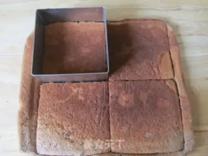 Make Coffee mousse cake step 12