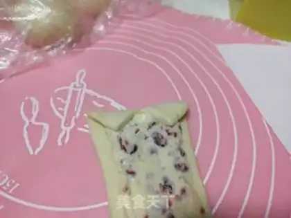 Make Cranberry cheese rolls step 16