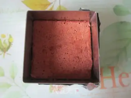Make Coffee mousse cake step 13