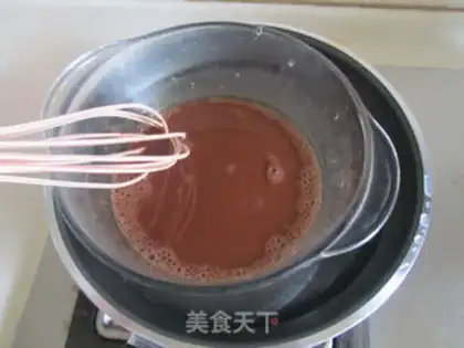 Make Coffee mousse cake step 17