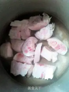 Make Burning peanut rice hoofs step 1