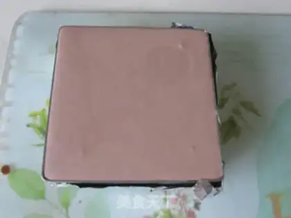 Make Coffee mousse cake step 22