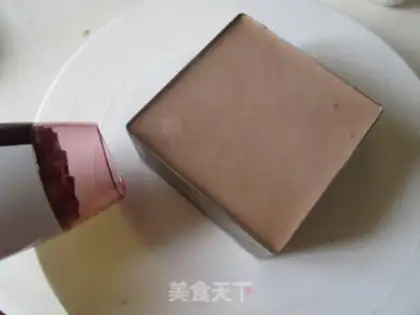 Make Coffee mousse cake step 26