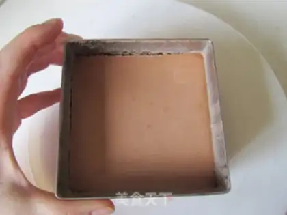 Make Coffee mousse cake step 27