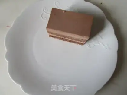 Make Coffee mousse cake step 28