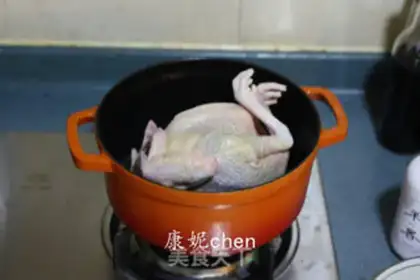 Make Chicken with hot sauce step 2