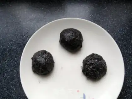 Make Mountain cake step 4