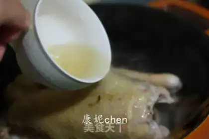 Make Chicken with hot sauce step 3