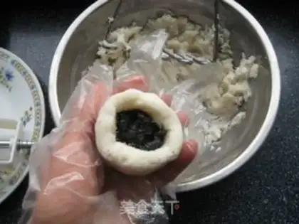 Make Mountain cake step 6