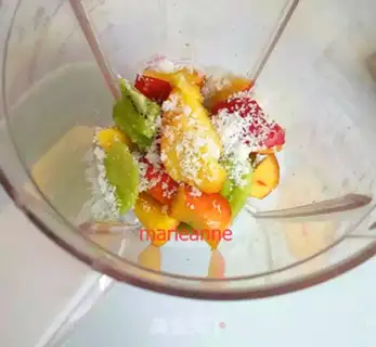 Make Peach juice step 2