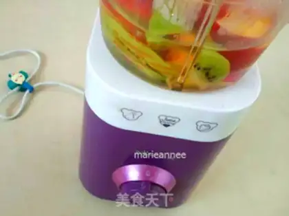 Make Peach juice step 3