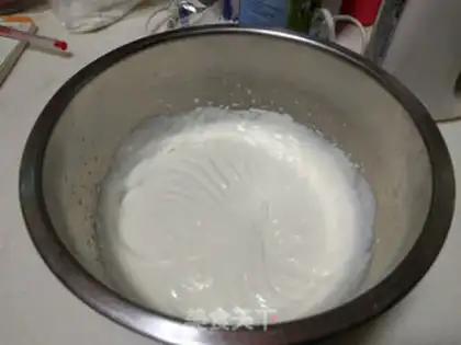 Make Mango heart mousse cake step 13