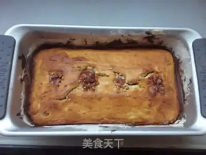 Make Banana walnut pound cake step 10