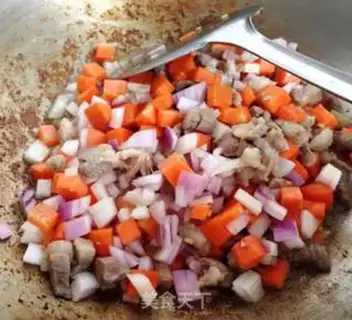 Make Lamb rice step 3
