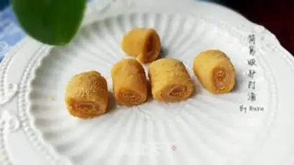 Make A simple donkey rolls step 8