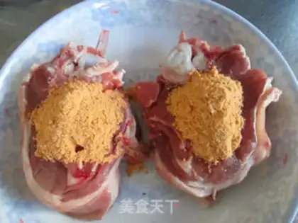 Make French black pepper lamb chop step 2