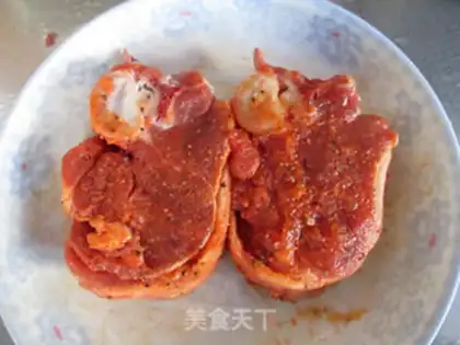 Make French black pepper lamb chop step 3