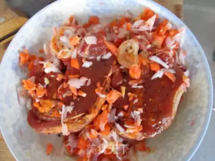 Make French black pepper lamb chop step 5