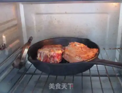 Make French black pepper lamb chop step 9