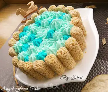 Make Angel cake step 7