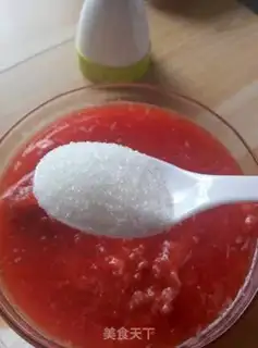Make Strawberry sauce step 3